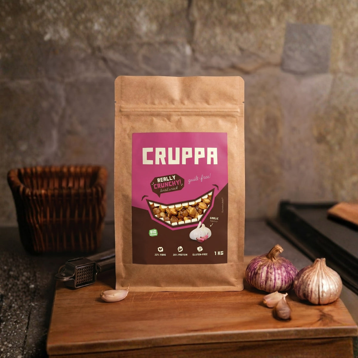 CRUPPA - Czosnek BIO - 1 kg